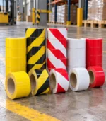 Ruvitape PVC Yer İşaretleme Bandı İki Renk - Görsel 2