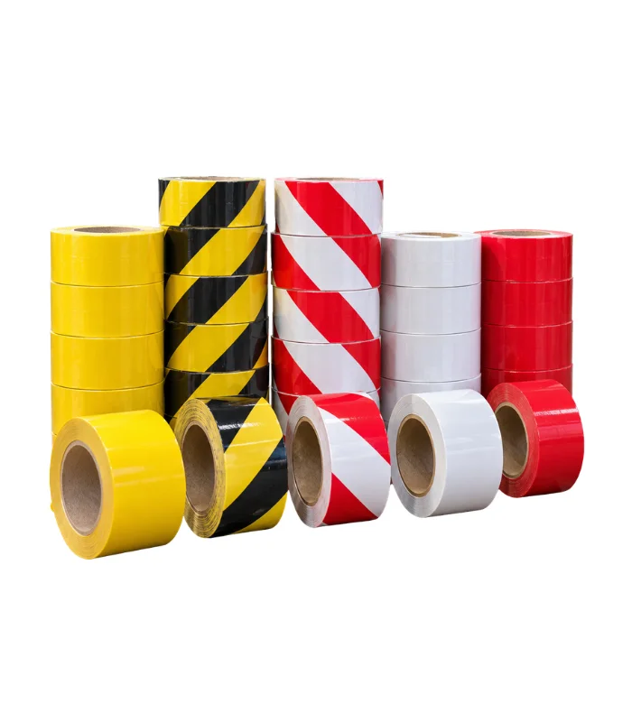 Reflektör Bant 2 (Ruvitape PVC Yer İşaretleme Bandı İki Renk ) Ruvitape PVC Yer İşaretleme Bandı İki Renk - Görsel 1